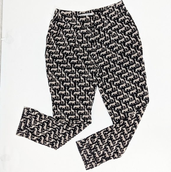 Diane Von Furstenberg Pants - Diane Von Furstenberg Silk Trousers
